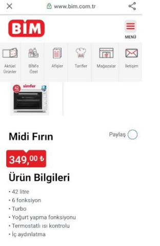 Dev market zinciri hatadan dolayı özür diledi: BİM'den toplatma kararı - Resim : 1