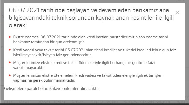 Akbank'ta yaşanan 'çökme' sorunu devam ediyor... - Resim : 1