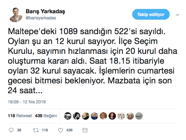 Maltepe sayımında flaş gelişme!... Kurul sayısı artıyor... - Resim : 1