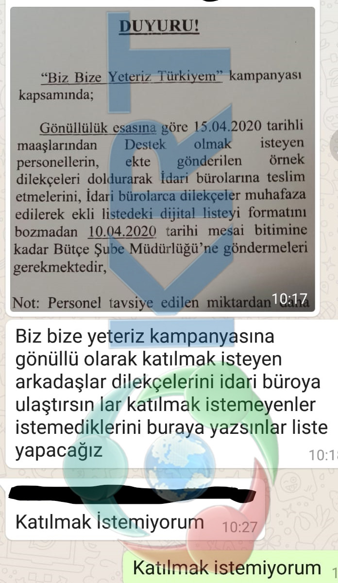 Emniyet'te bağış yapmayanlar belirleniyor... Poliste 'sicil' korkusu - Resim : 1