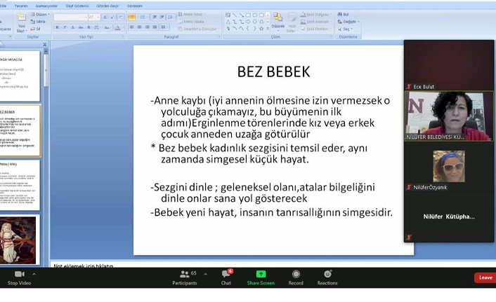 Atölyede “Bilge Vasalisa” masalını çözümlediler - Resim : 1