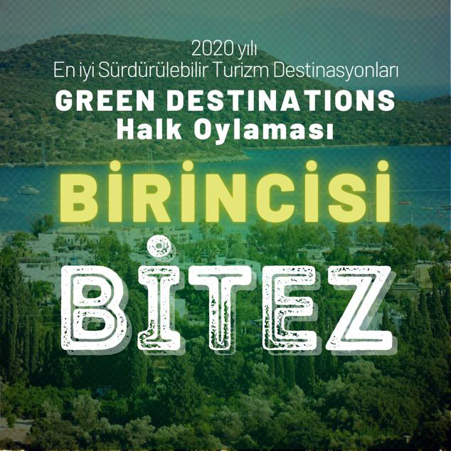 Green Destinations halk oylamasında birincilik &ouml;d&uuml;l&uuml; Bitez'in oldu - Resim : 1