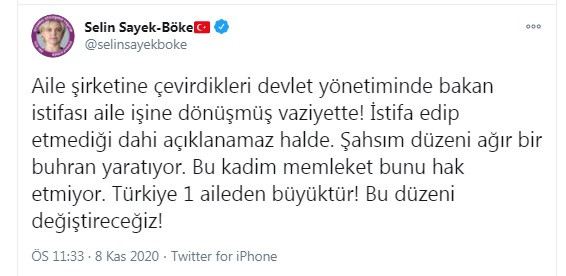 CHP'li Böke'den Albayrak tepkisi - Resim : 1