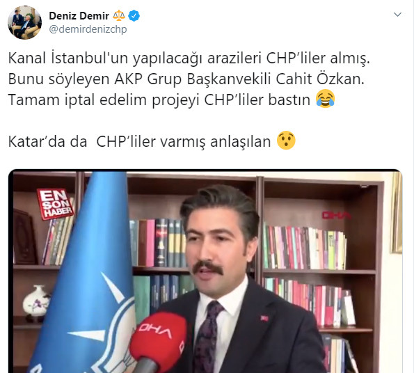 CHP'den, AKP'li Cahit Özkan'a peş peşe Kanal İstanbul cevapları - Resim : 2