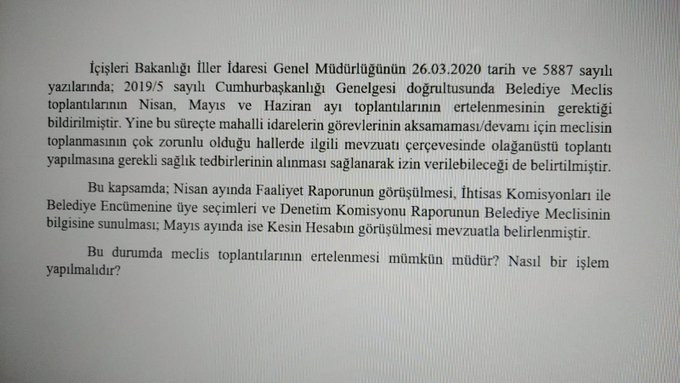 İçişleri Bakanlığı'ndan belediyelerle ilgili flaş karar - Resim : 1