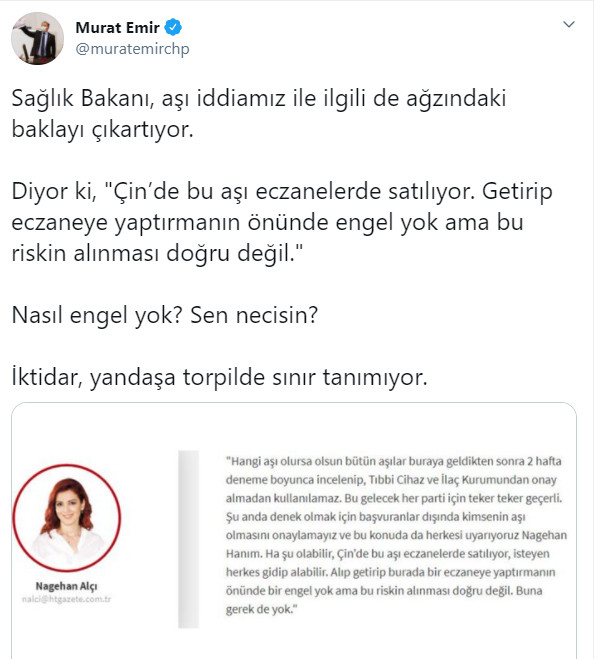 Bakan Koca'dan itiraf gibi aşı açıklaması - Resim : 2