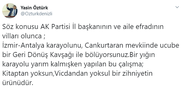 AKP'li başkan villasına gidebilsin diye devlet zarara uğratıldı - Resim : 1