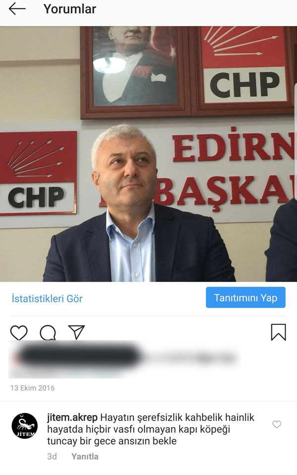 CHP'li Tuncay Özkan'a skandal tehdit - Resim : 3