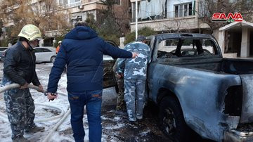 Şam'da bombalı araçlı saldırı! - Resim : 7