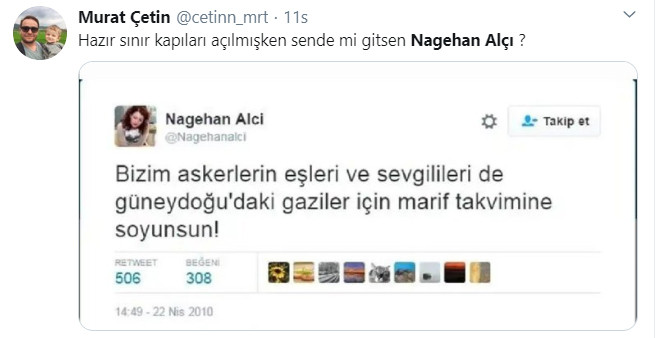 ‘Asker eşleri maarif takvimine soyunsun’ diyen Nagehan Alçı İdlib saldırısını değerlendirdi - Resim : 5