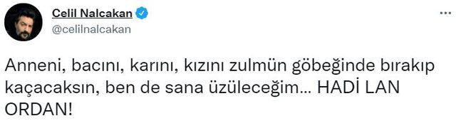 Celil Nalçakan'dan mülteci yorumu: Hadi lan ordan! - Resim : 1