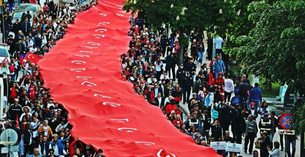 Samsun’da 100’üncü yıl coşkusu - Resim : 1