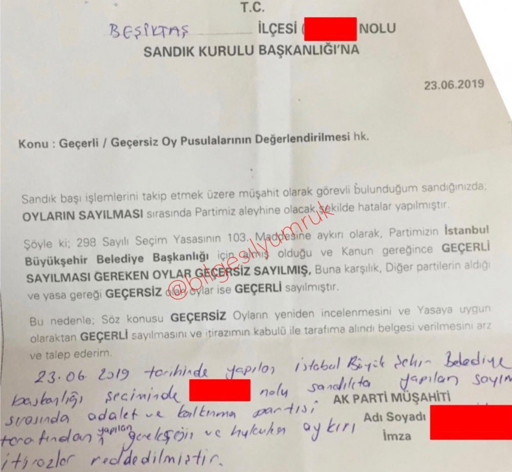 AKP'nin 23 Haziran İstanbul Seçimi'ndeki hile hazırlığı iddiası - Resim : 1