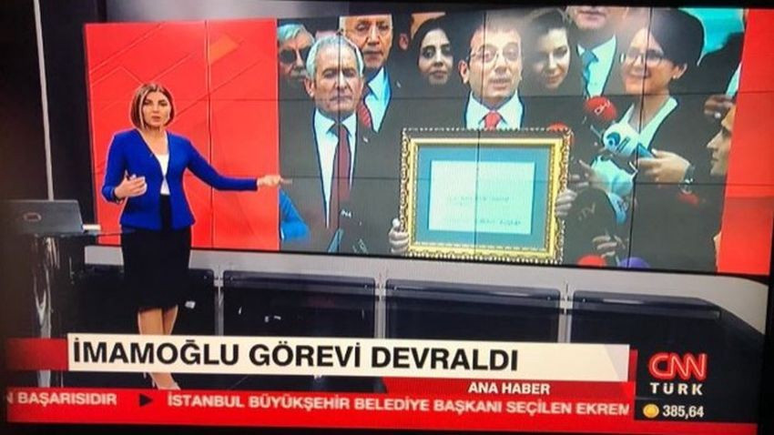 CNN Türk'te İmamoğlu krizi! Ana haber ekibi geri çekildi! - Resim : 1