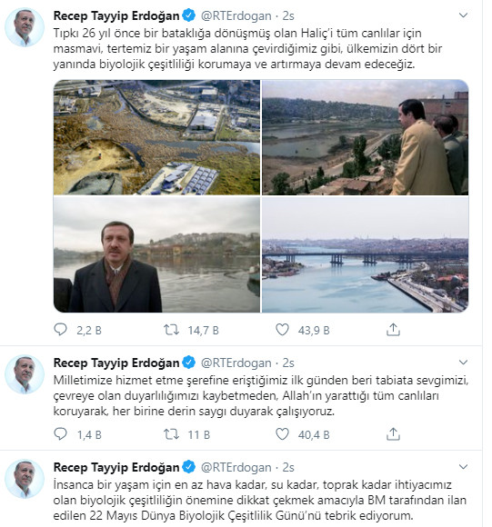 İmamoğlu Haliç projesini duyurdu Erdoğan'dan flaş paylaşım geldi - Resim : 1