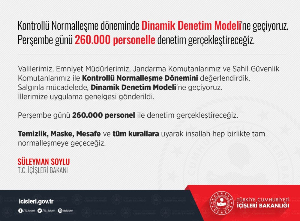 Dinamik Denetim Modeli genelgesi 81 il valiliğine g&ouml;nderildi - Resim : 1