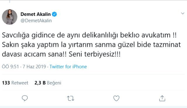 Demet Akalın: Namusumla dalga geçirmem - Resim : 1