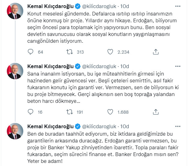 CHP lideri Kılıçdaroğlu sosyal konut projesinin arka planını anlattı - Resim : 1