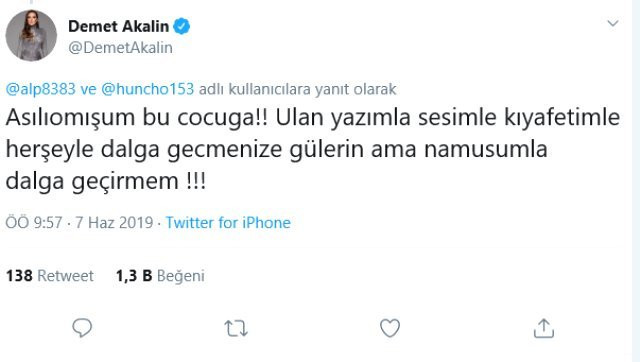 Demet Akalın: Namusumla dalga geçirmem - Resim : 2