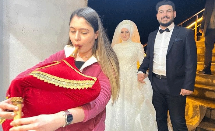 Depremzede çifte konaklandıkları Rize'deki otelde düğün yapıldı - Resim : 1