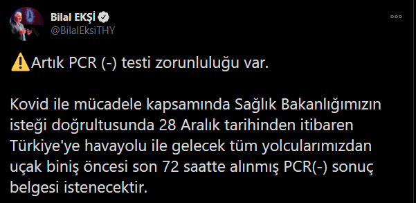 Yurt dışından gelen yolcular için flaş karar - Resim : 1