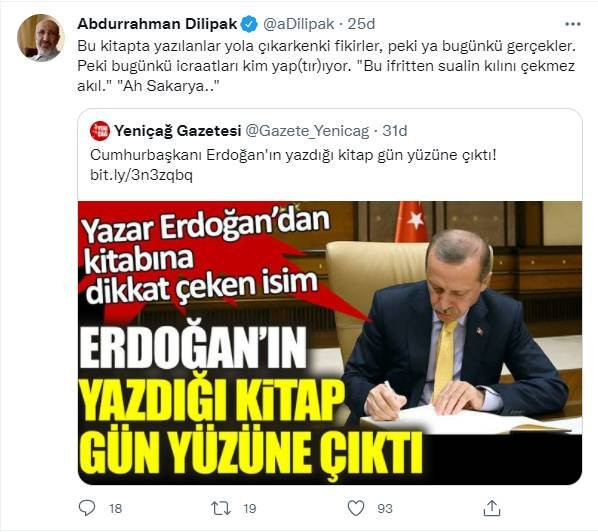 Erdoğan'ın kitabı 6 Eyl&uuml;l'de satışa &ccedil;ıkıyor - Resim : 1