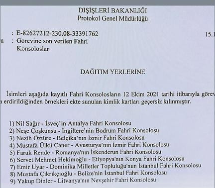 Dışişleri Bakanlığı'nda büyük deprem - Resim : 1