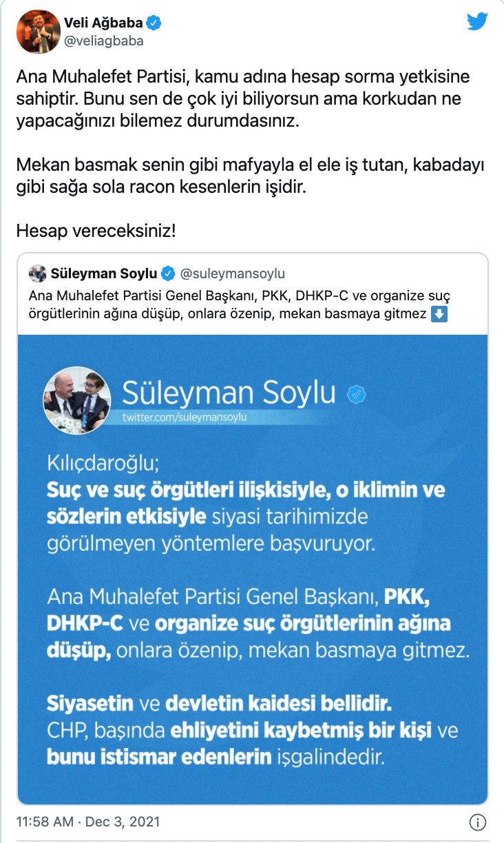 Süleyman Soylu, TÜİK'e alınmayan Kılıçdaroğlu’nu hedef aldı CHP'den jet yanıt geldi - Resim : 1