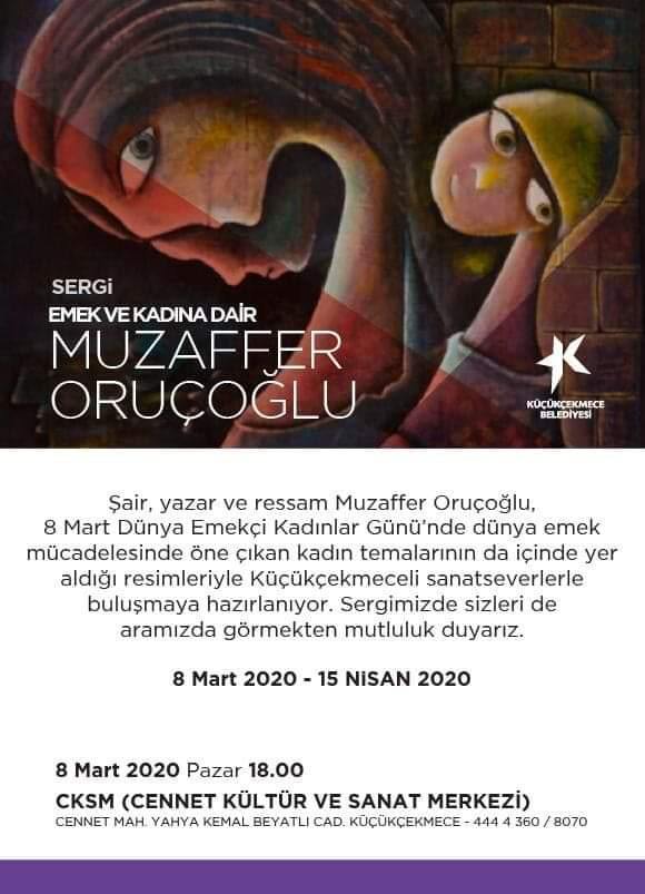 Muzaffer Oruçoğlu'ndan 8 Mart sergisi - Resim : 1