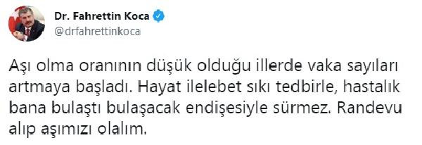 Fahrettin Koca'dan uyarı - Resim : 1