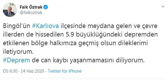 Depreminin ardından CHP'den ilk açıklama - Resim : 2