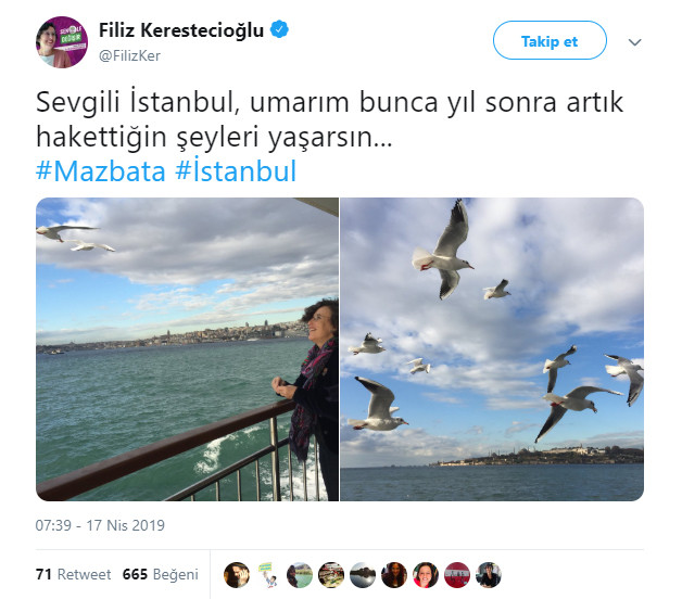 HDP'li Filiz Kerestecioğlu'ndan Ekrem İmamoğlu'na iyi dilek mesajı - Resim : 1
