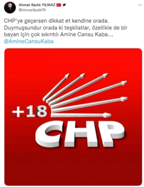 AKP'den istifa eden Amine Cansu Kaba'ya eski partisinden skandal sözler - Resim : 1