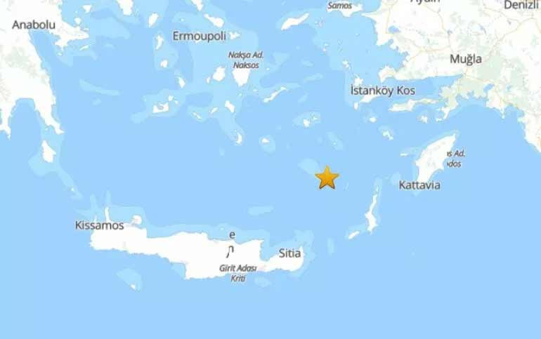 Muğla'da gece yarısı korkutan deprem! - Resim : 1