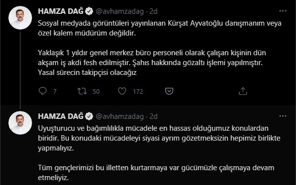 AKP'li özel kalem müdürünün kokain içerken çekilen görüntüleri ortaya çıktı... Gözaltı kararı ve yeni görüntüler... - Resim : 23