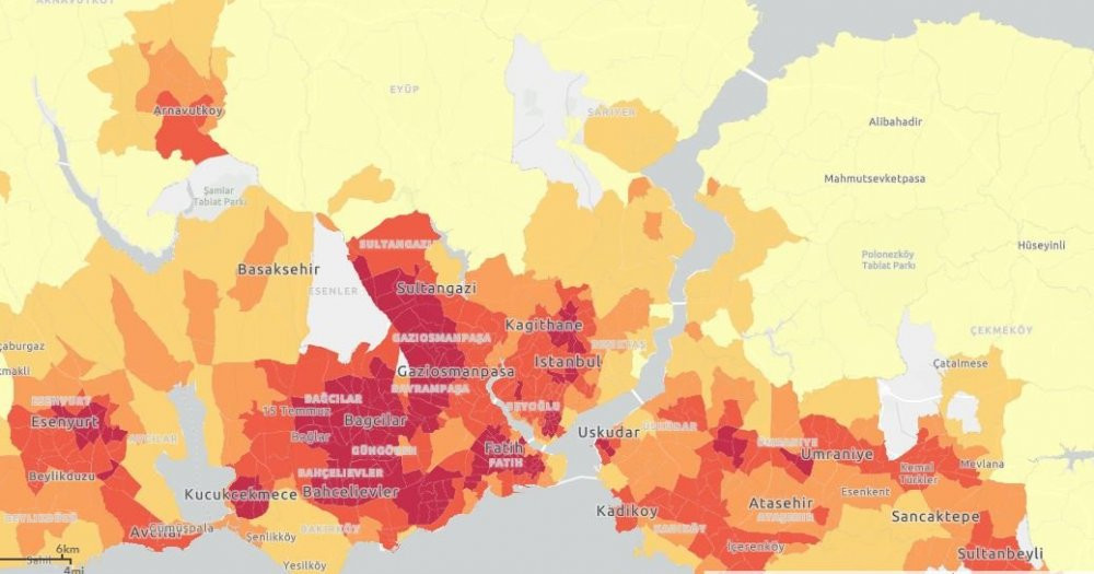 İşte İstanbul'un en riskli bölgeleri... İBB kritik noktaları duyurdu - Resim : 1