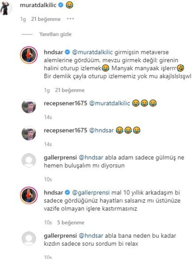 Hande Sarıoğlu’ndan sosyal medyada şok hareket - Resim : 1