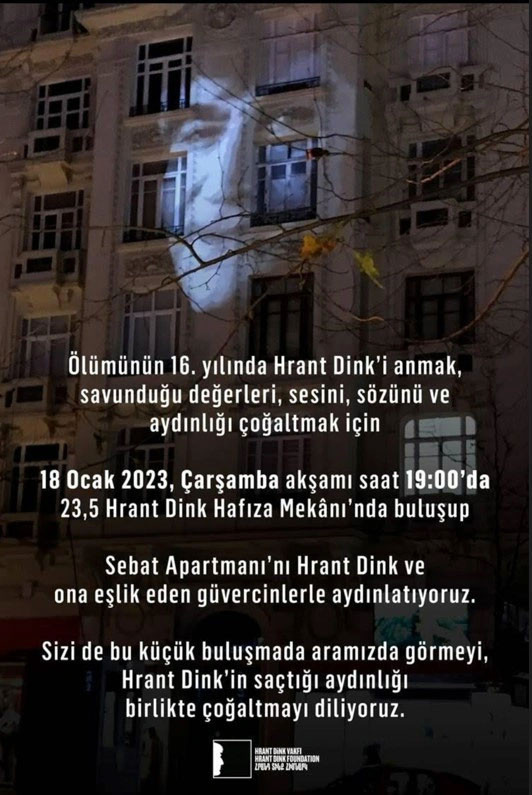 Hrant Dink, 16 yıl sonra katledildiği yerde anılacak - Resim : 1