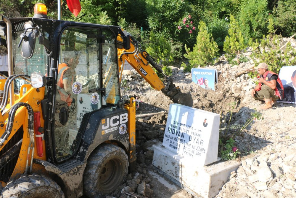 Bozkurt'ta toprak altında kalan şehitlik, yeniden gün yüzüne çıkarıldı - Resim : 2