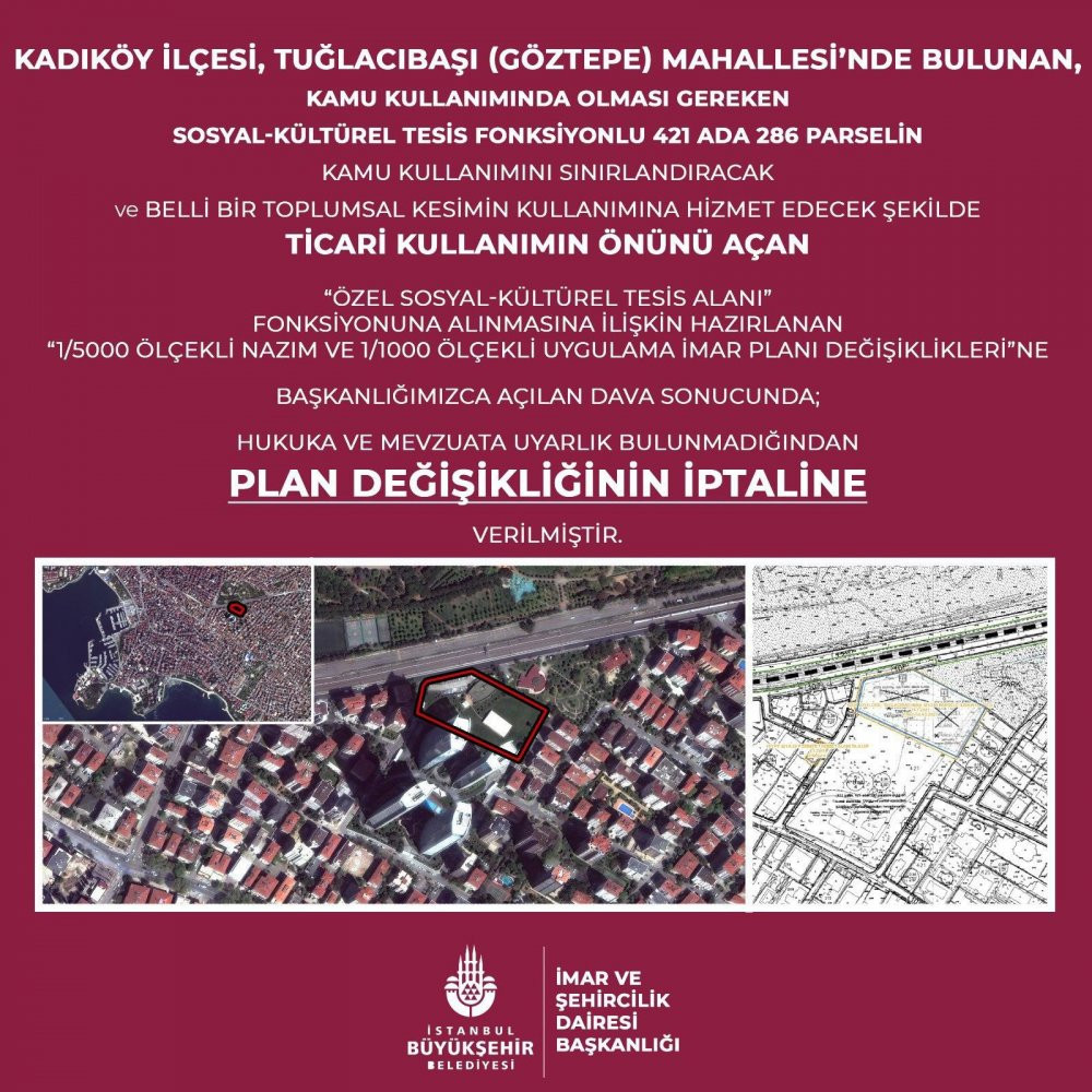 Bakanlığın imar planı değişikliğine mahkeme engeli: İBB'nin itirazı haklı bulundu - Resim : 4