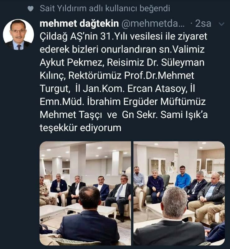 AKP il başkanının ayağına bakın kimler gitti! - Resim : 1