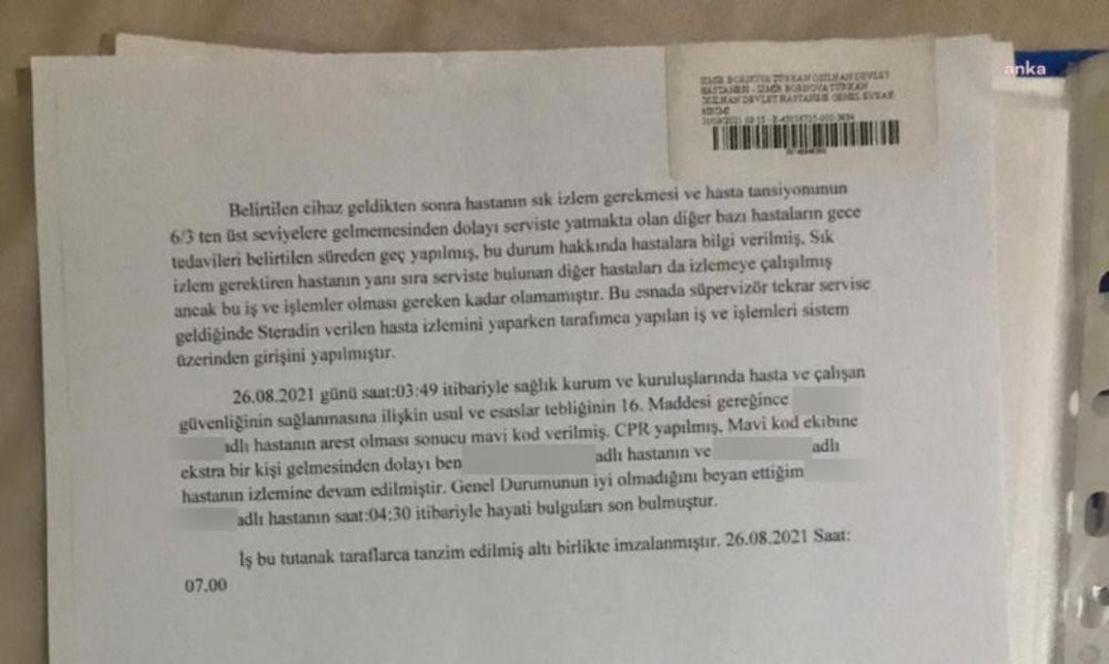 Bir gece 20 hastaya bakan hemşire destek istedi, kınama aldı - Resim : 2