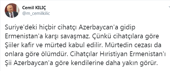 'Cihatçılar, Hıristiyan Ermenistan'ı kendilerine daha yakın görür' - Resim : 1