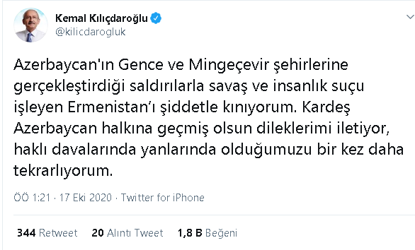 Kılıçdaroğlu'ndan alçak saldırıya tepki - Resim : 1