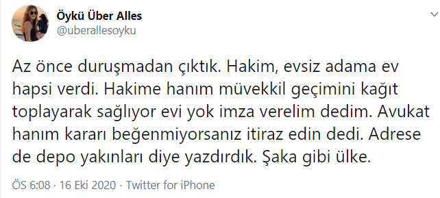 Hakim, evsiz vatandaşa ev hapsi verdi - Resim : 1