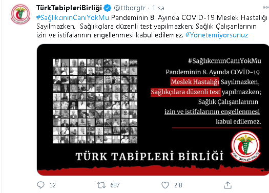 TTB'den Sağlık Bakanlığı'nın kararına tepki - Resim : 1