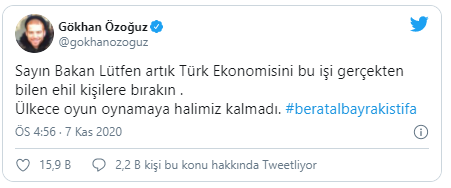 Gökhan Özoğuz'dan Berat Albayrak'a çağrı - Resim : 2