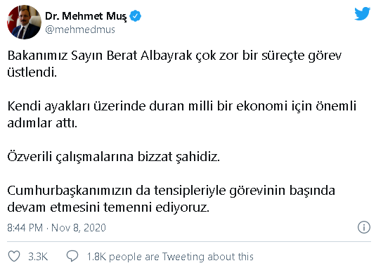 Berat Albayrak istifa etti - Resim : 2