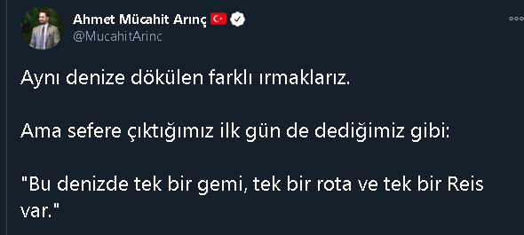 Arınç'ın oğlundan olay açıklama - Resim : 1