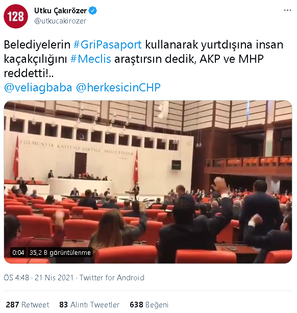 'Belediyelerde insan kaçakçılığı araştırılsın' önergesi AKP ve MHP'nin oylarıyla reddedildi - Resim : 1